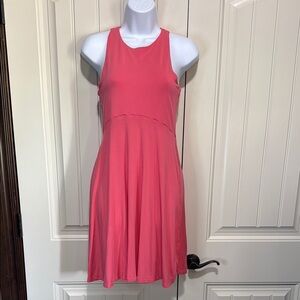 Athleta Pink Halter Mini Sundress